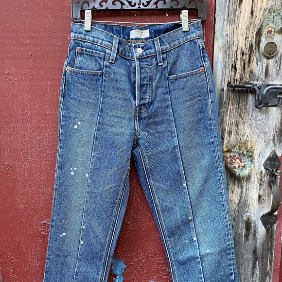 Levi’s Button Fly Altered Straight Leg Jeans - Picture 1 of 6